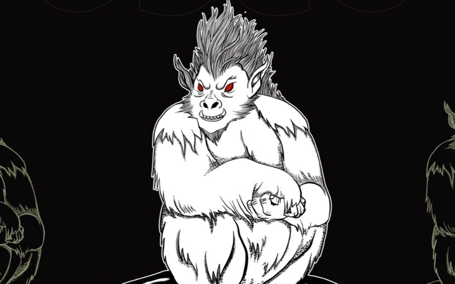 【procreate】山海经异兽-滑褢