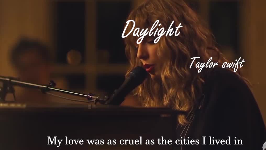 Taylor Swift  Daylight 你永远是我的白日光 / Daylight MV混剪哔哩哔哩bilibili