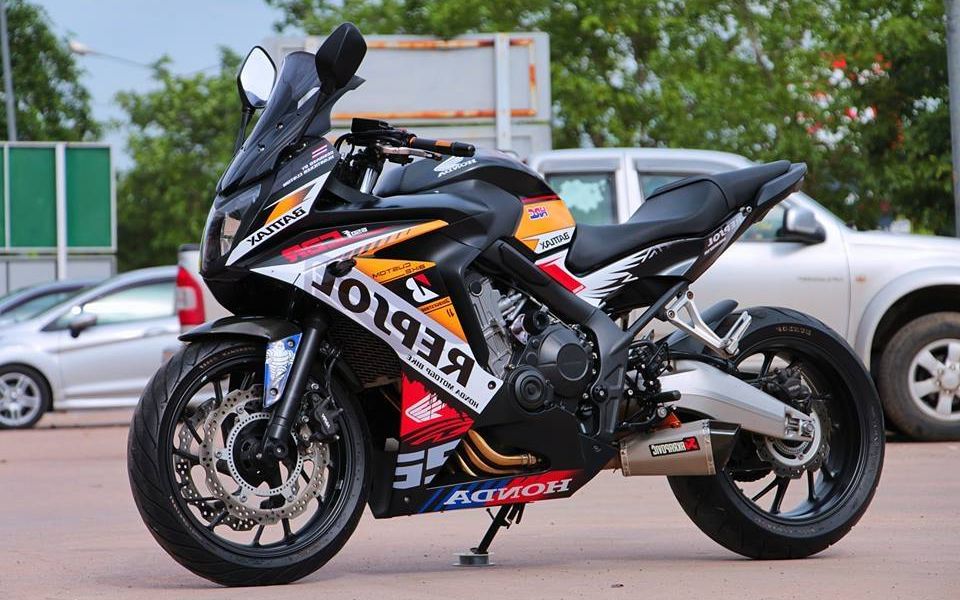 国外机车优秀改装(贴膜)鉴赏 cbr650f ep1.