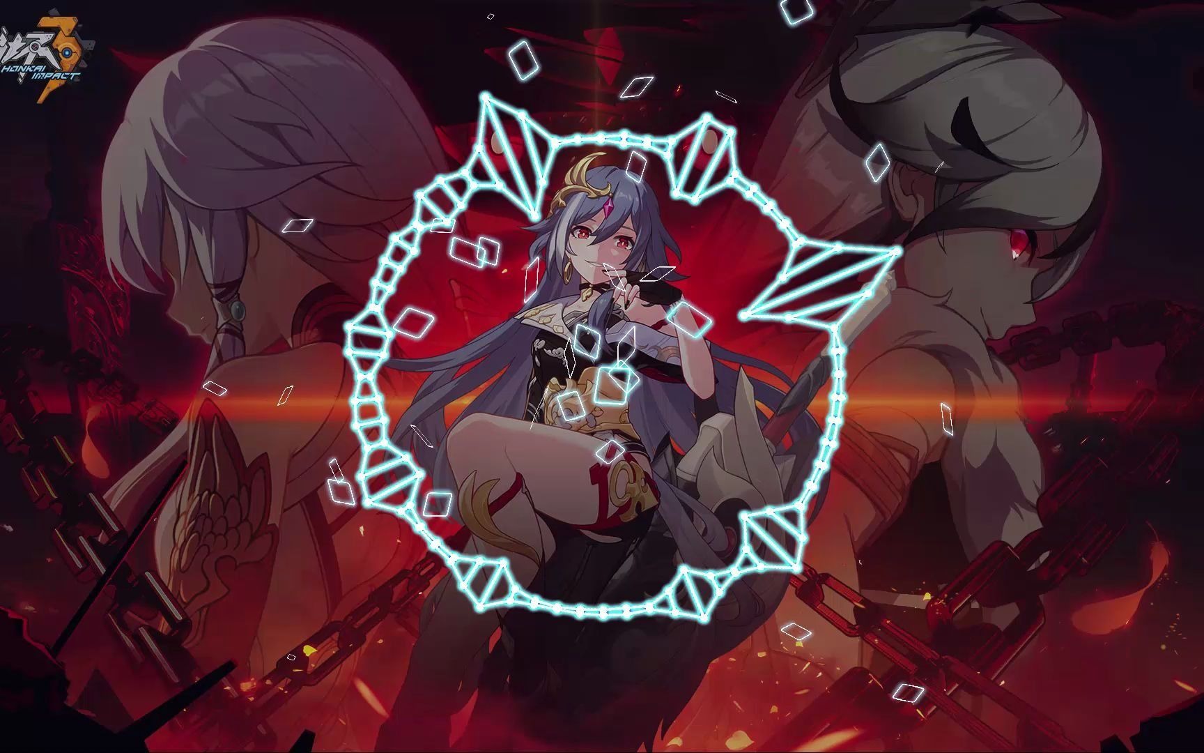 【可视化音乐】rubia  崩坏3《渡尘》动画短片印象曲