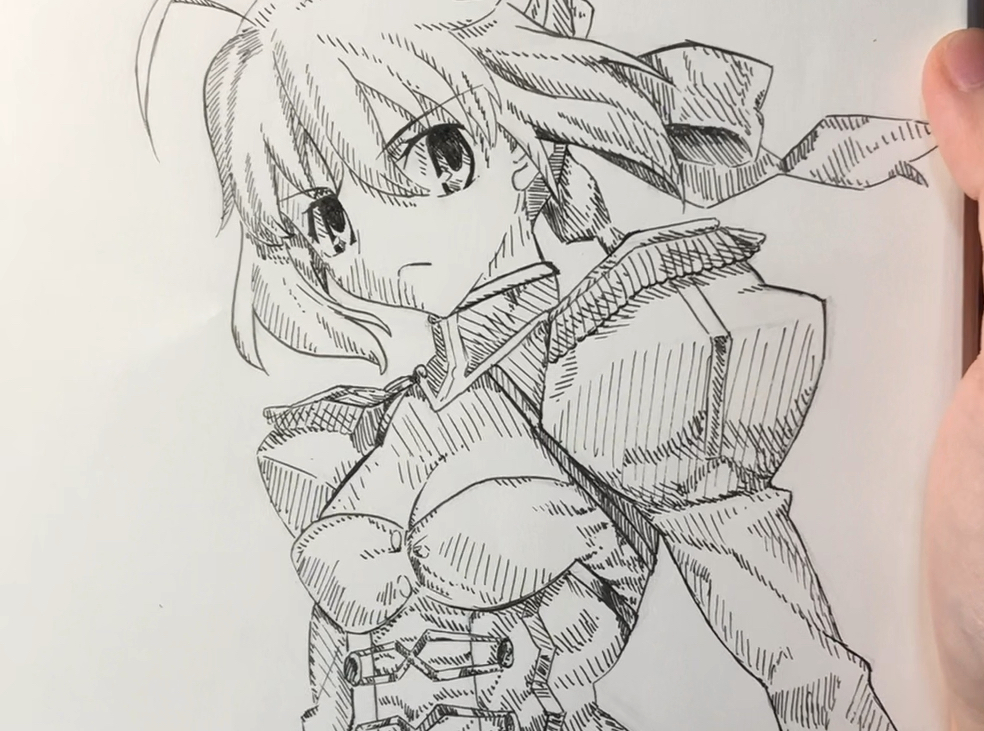 这很尼禄.这很saber.