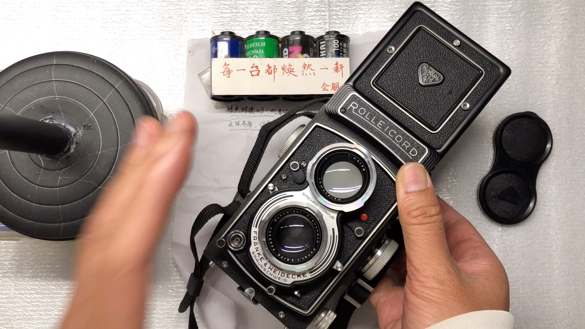 rollei/禄来 rolleicord 科德 柯德 德国120胶片胶卷双反古董照相机
