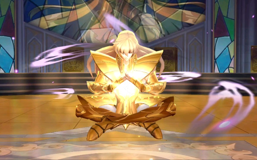 日服冥王篇cv阿赖耶识沙加高清召唤动画特写