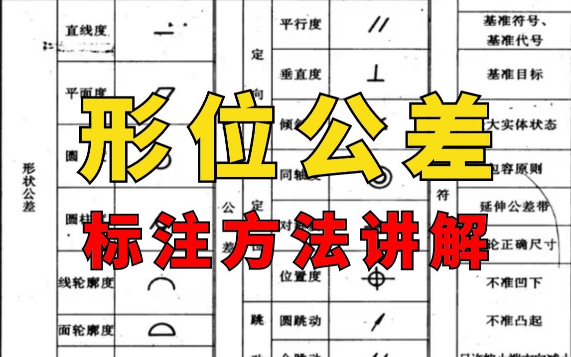 形位公差正确标注方法讲解,真没有你想象中这么简单!哔哩哔哩bilibili