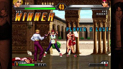 The King of Fighters 98: Ultimate Match (PS2) - LV 7 - Bosses Team -  (Goenitz,Orochi e Omega Rugal) 