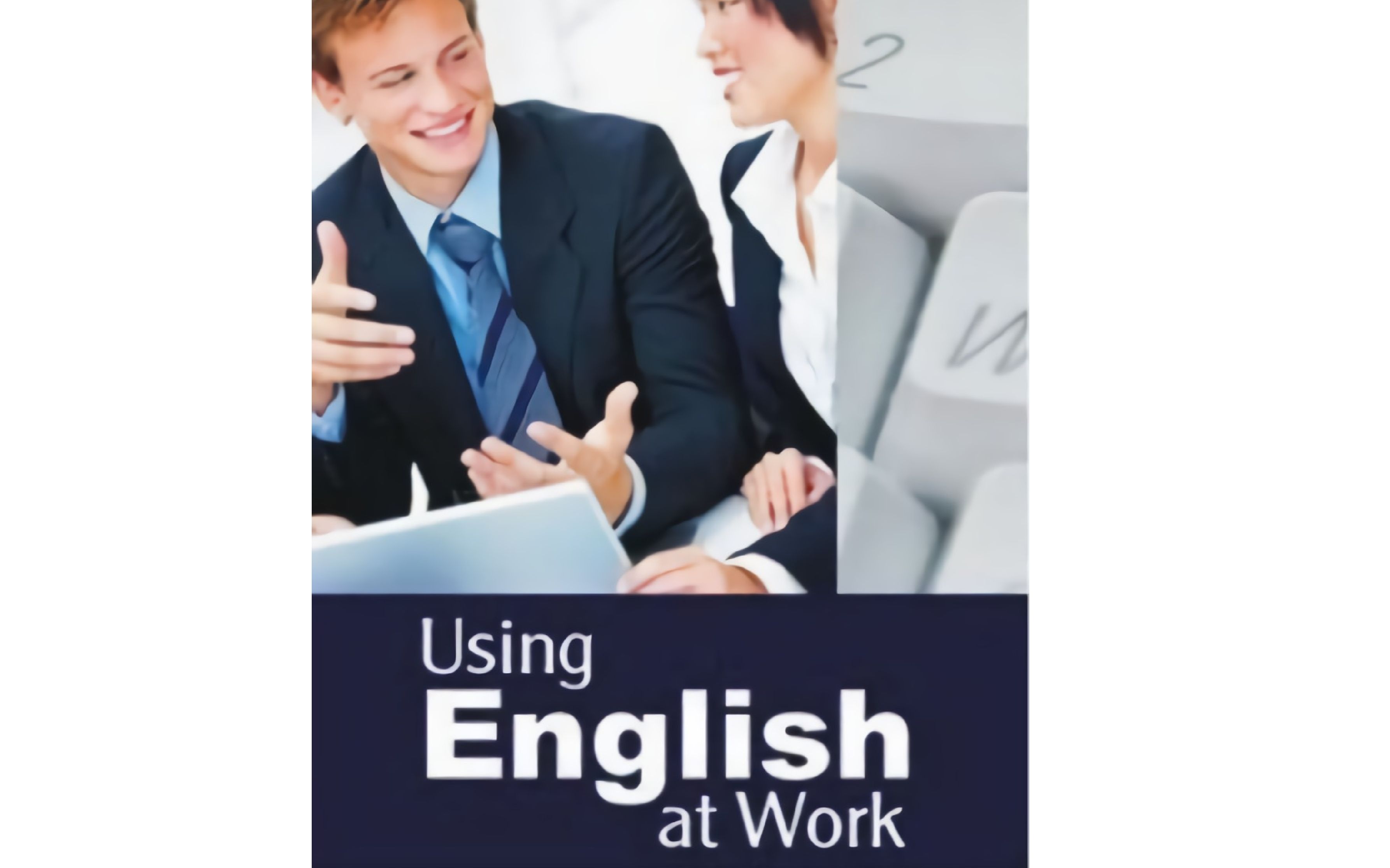 [图]【中级】ESLPOD 有声书 播讲类跟读教材6 Using English at work