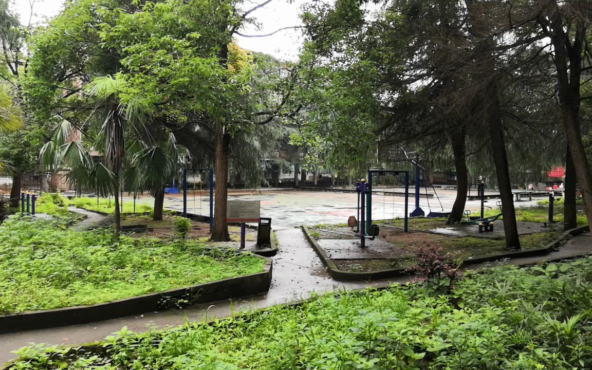 湘潭市板塘铺湘纺新建村门球场