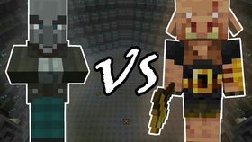 Minecraft 劫掠兽vszoglin 哔哩哔哩 つロ干杯 Bilibili