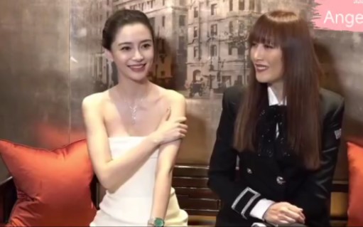angelababy香港国际影视展6分钟采访全cut(粤语)