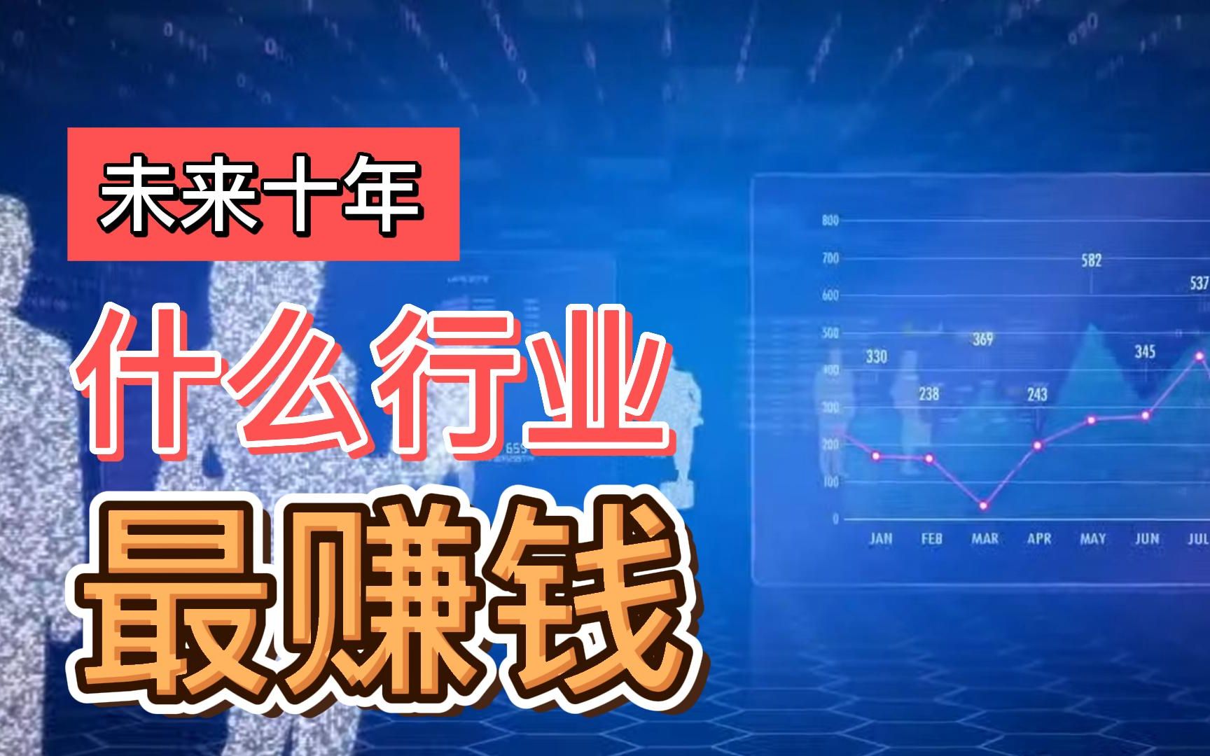 未来十年什么行业最有前景,抓住任何一个都能让你逆袭,未来最热门的行业!哔哩哔哩bilibili