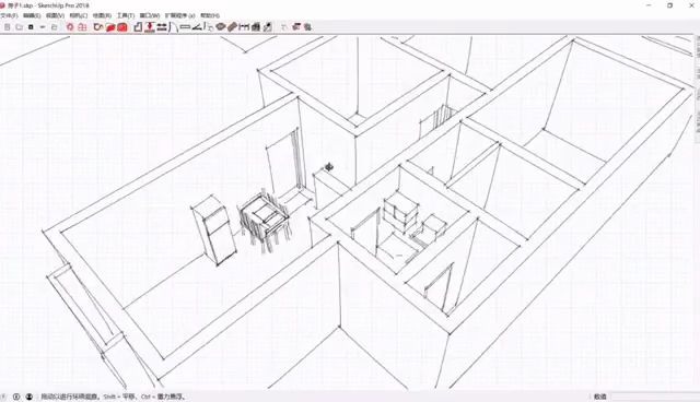 非凡教育SKetchup室内建模、房屋布局设计技巧案例哔哩哔哩bilibili