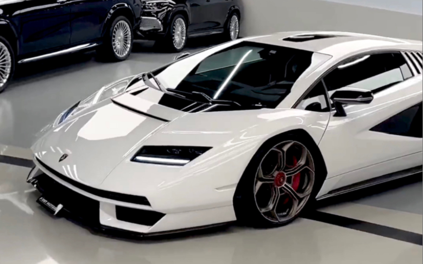 新款老牛 兰博基尼 countach 有种不一样的感觉