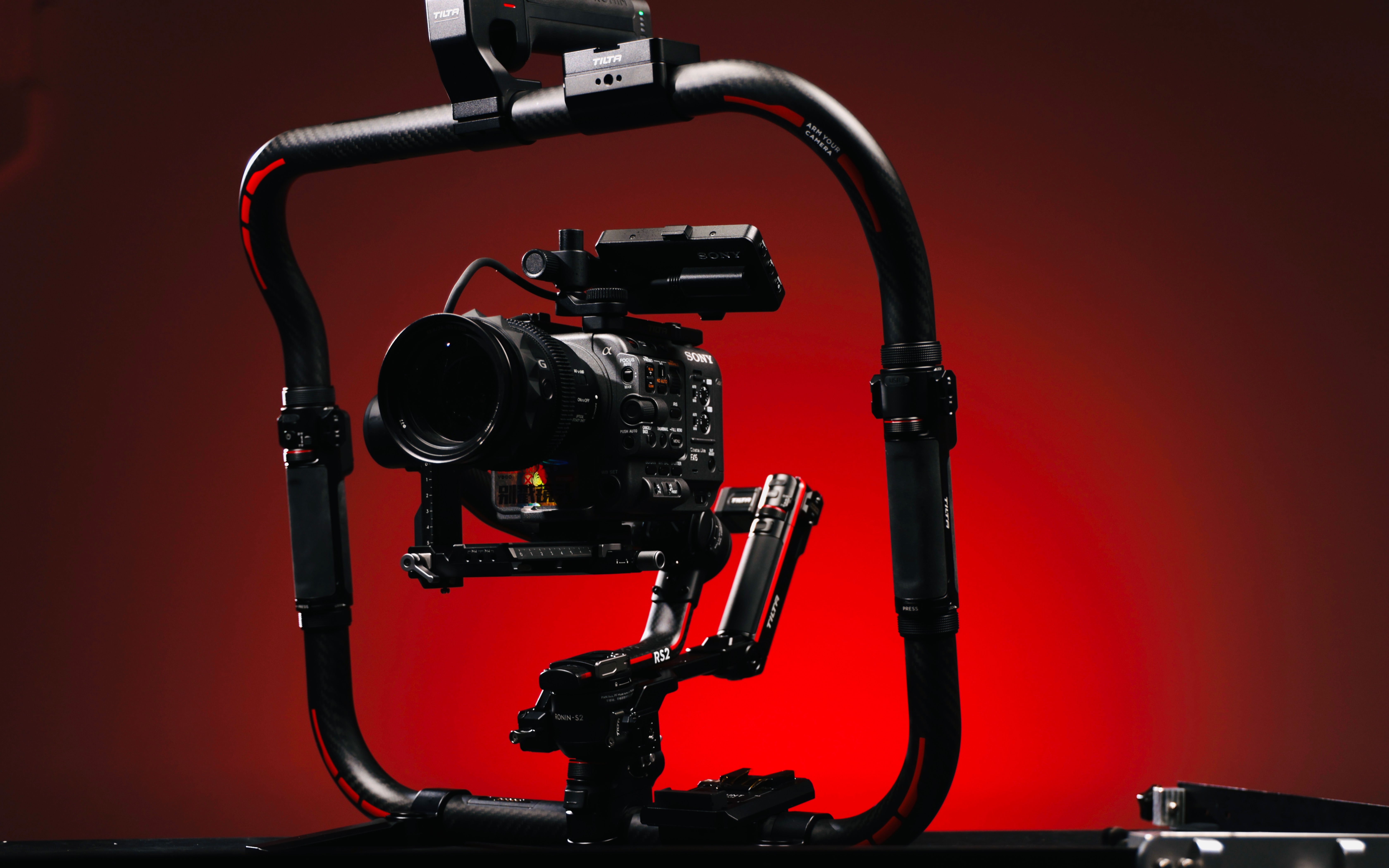 颜值即正义!dji rs2环形手持套件开箱