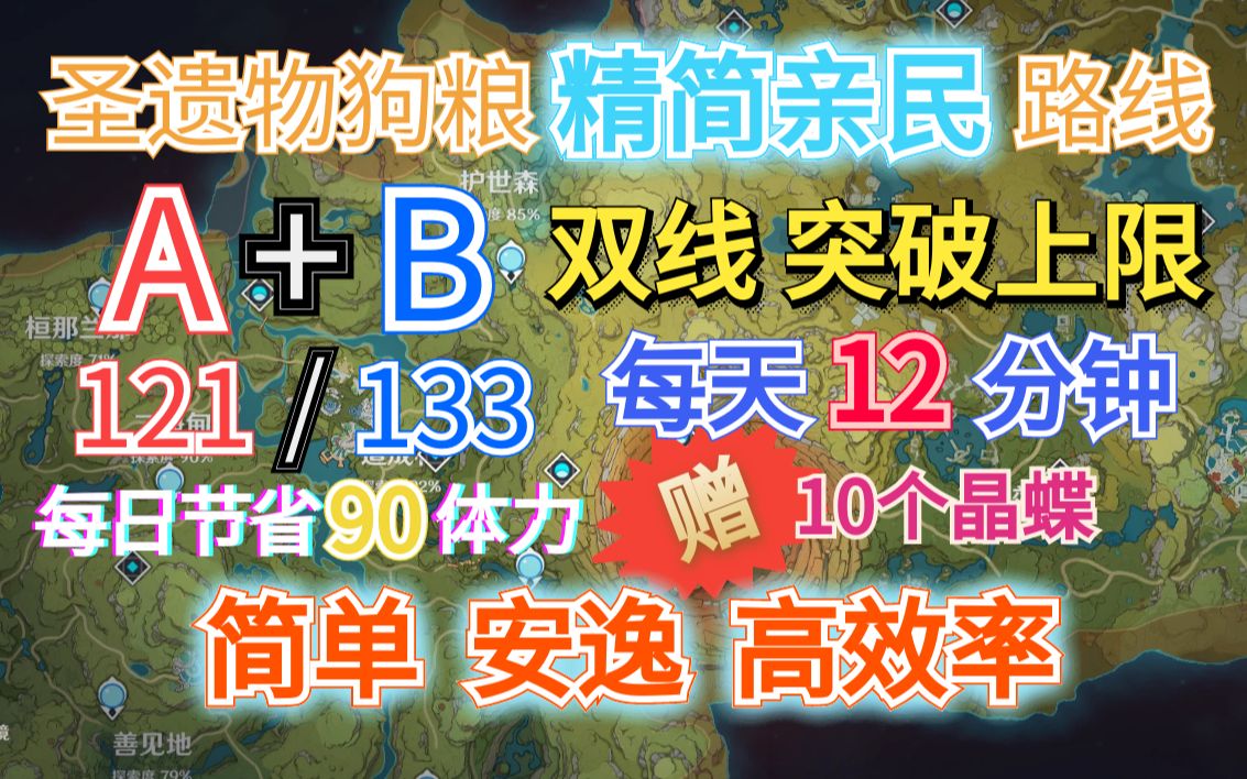 原神圣遗物狗粮路线图最新 原神如何提高圣遗物出货率