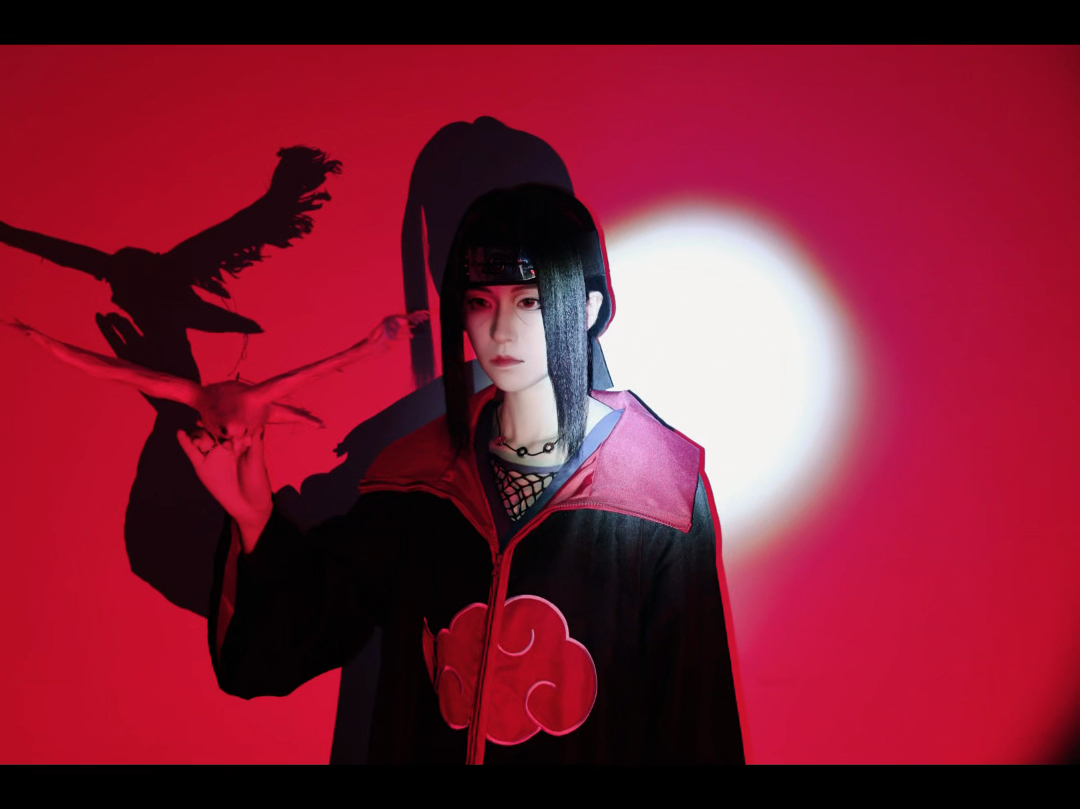 【宇智波鼬cos】挑战在家拍正片