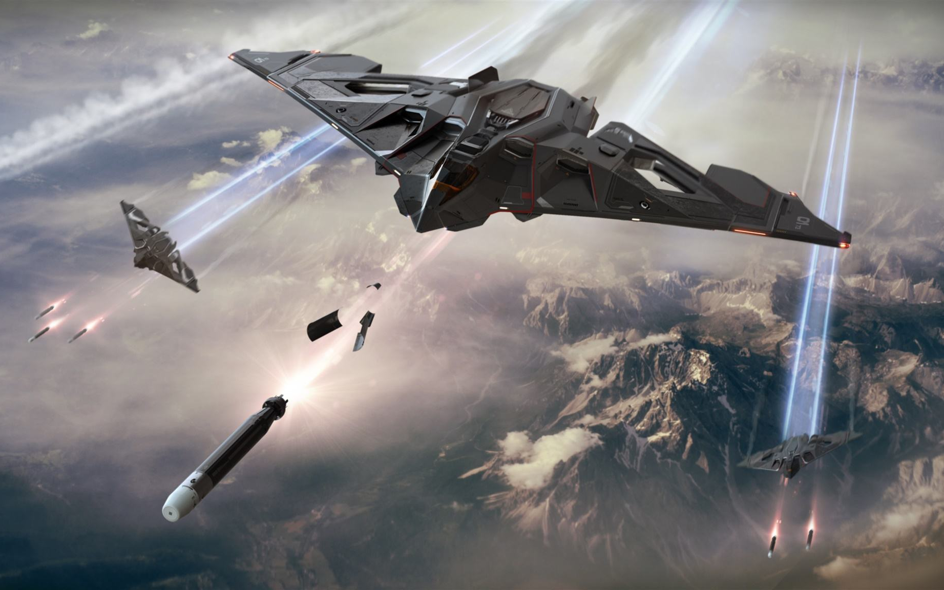 【星际公民】日蚀ert群体赏金简单演示,助你弹无虚发