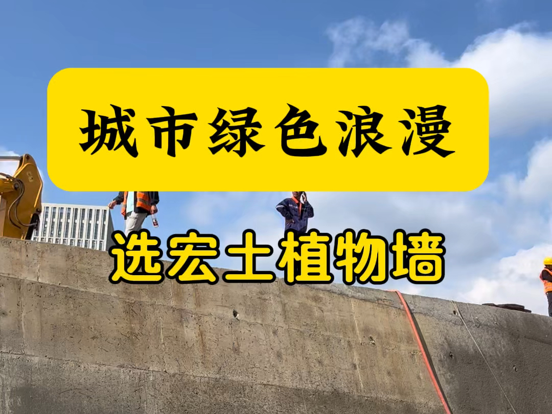 宏土营养丰富、施工方便且寿命高达28年,是打造立体绿化的优选板材.#生态修复 #固化纤维土 #护坡绿化 #边坡绿化 #城市建设哔哩哔哩bilibili