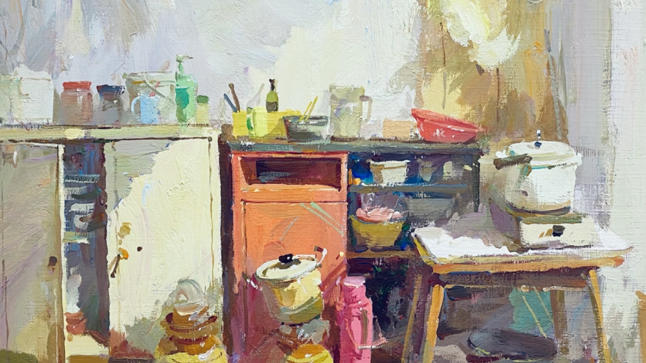 色彩场景(厨房一角)