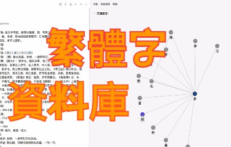 繁体字整理资料篇哔哩哔哩bilibili