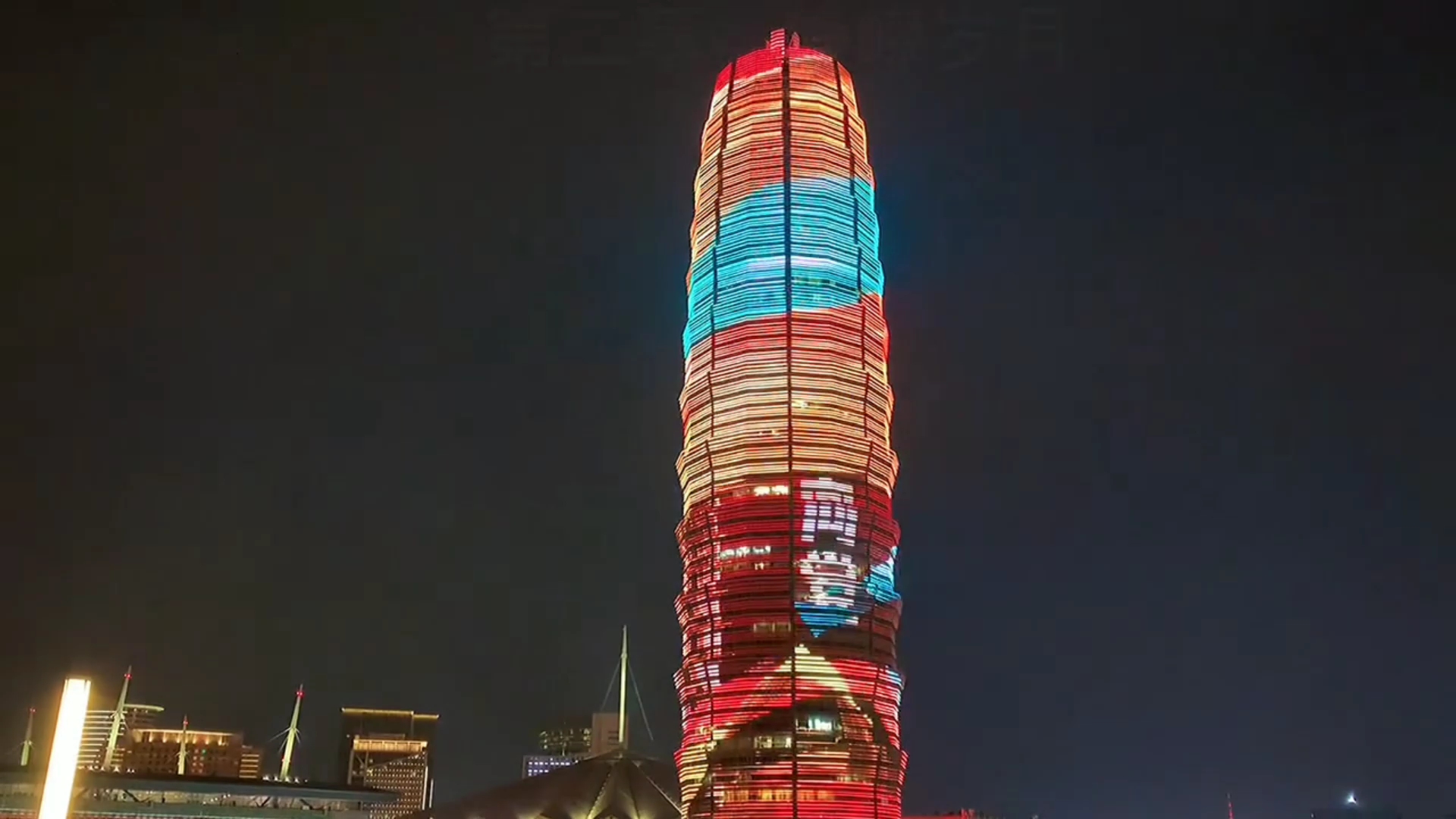 郑州大玉米灯光秀