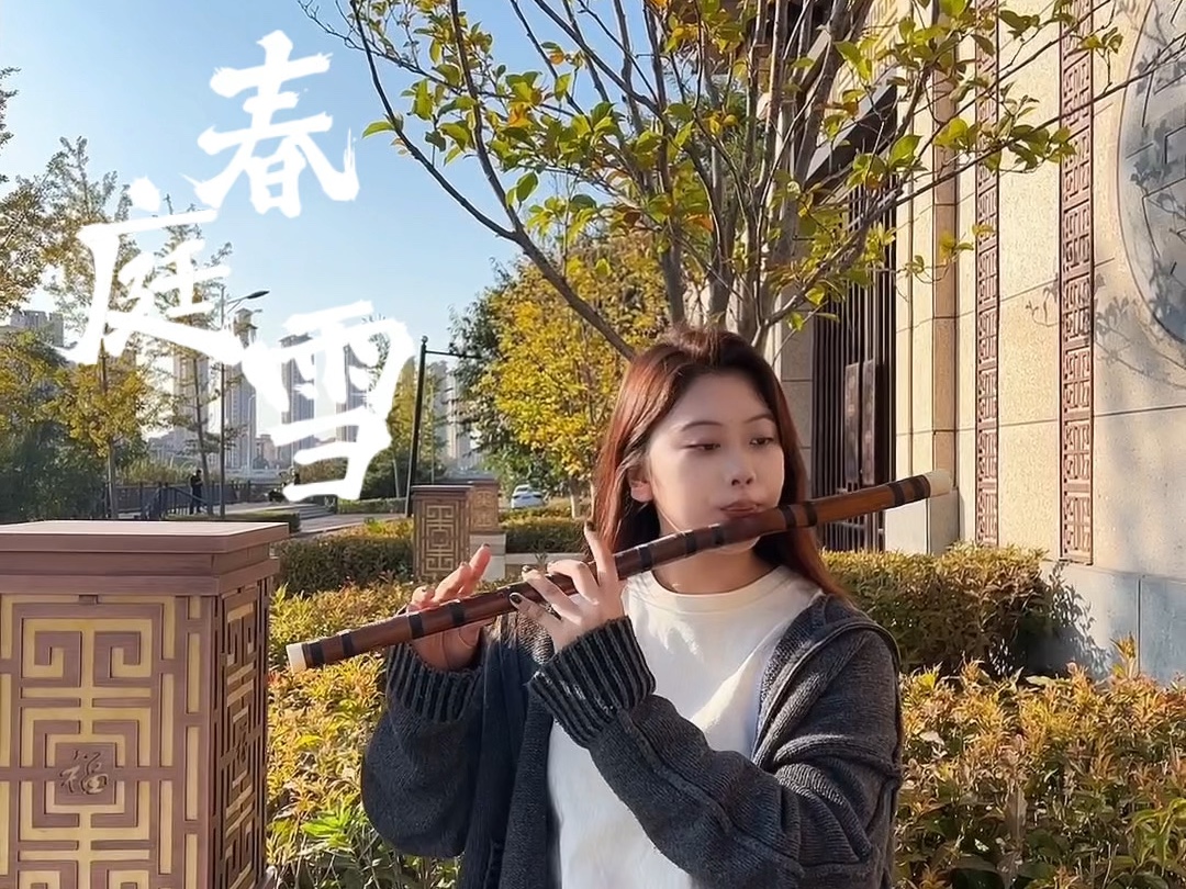 笛子《春庭雪dj 》战曲一响 黄金万两