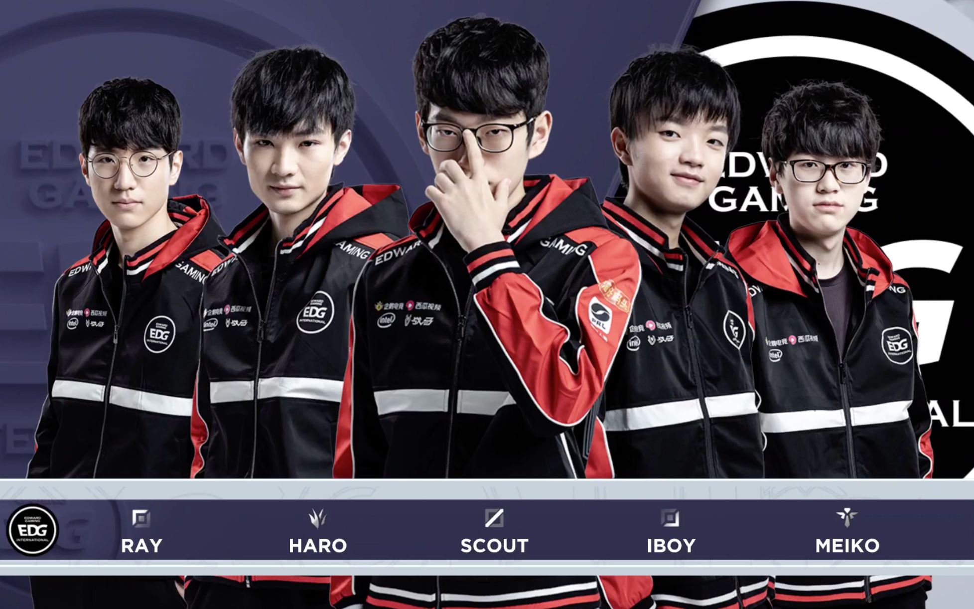 2019lpl春季赛edg开场视频全员男模