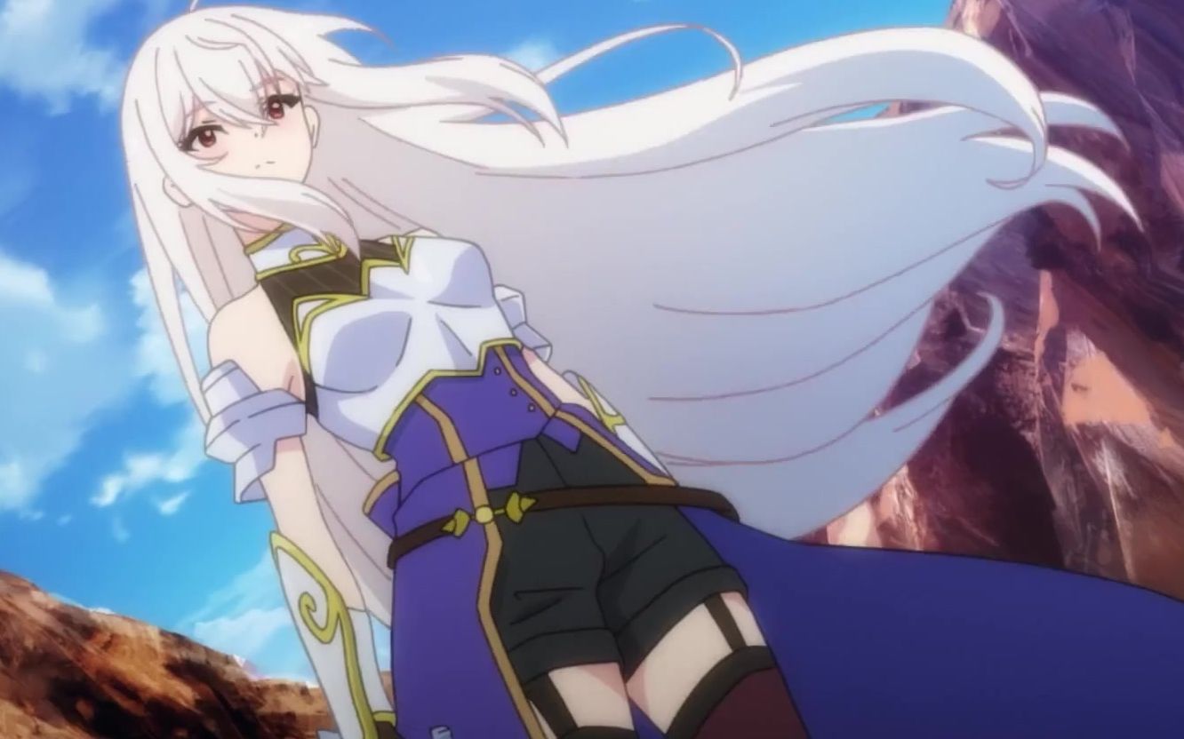 78冲国人的一月新老婆—妮妮姆-白毛红瞳配黑丝可太赞了!78