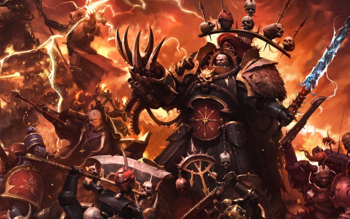 【战锤幻听系列】混沌星际战士新版combo系列crazy new vigilus