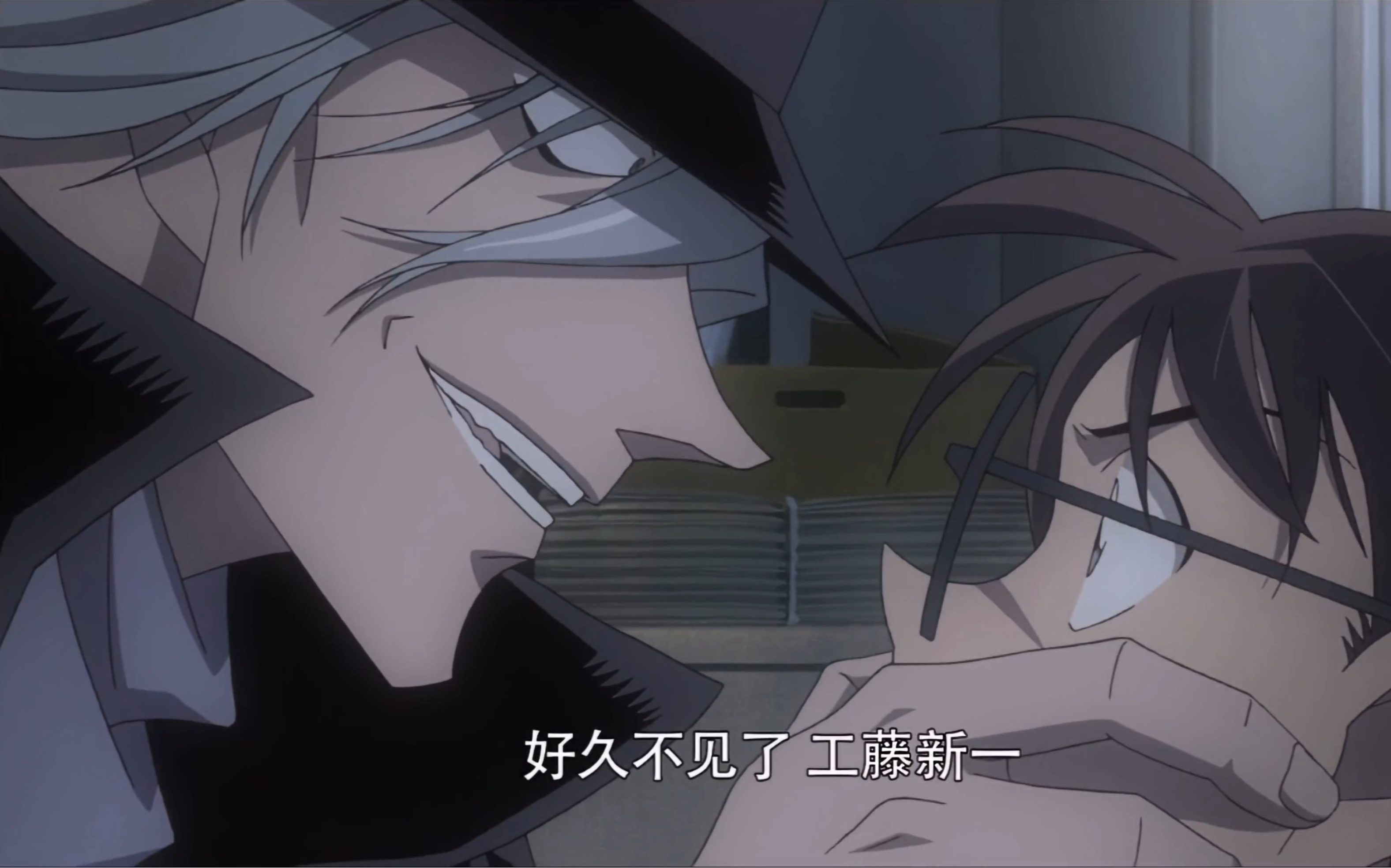 柯南这回算是被琴酒逮个正着