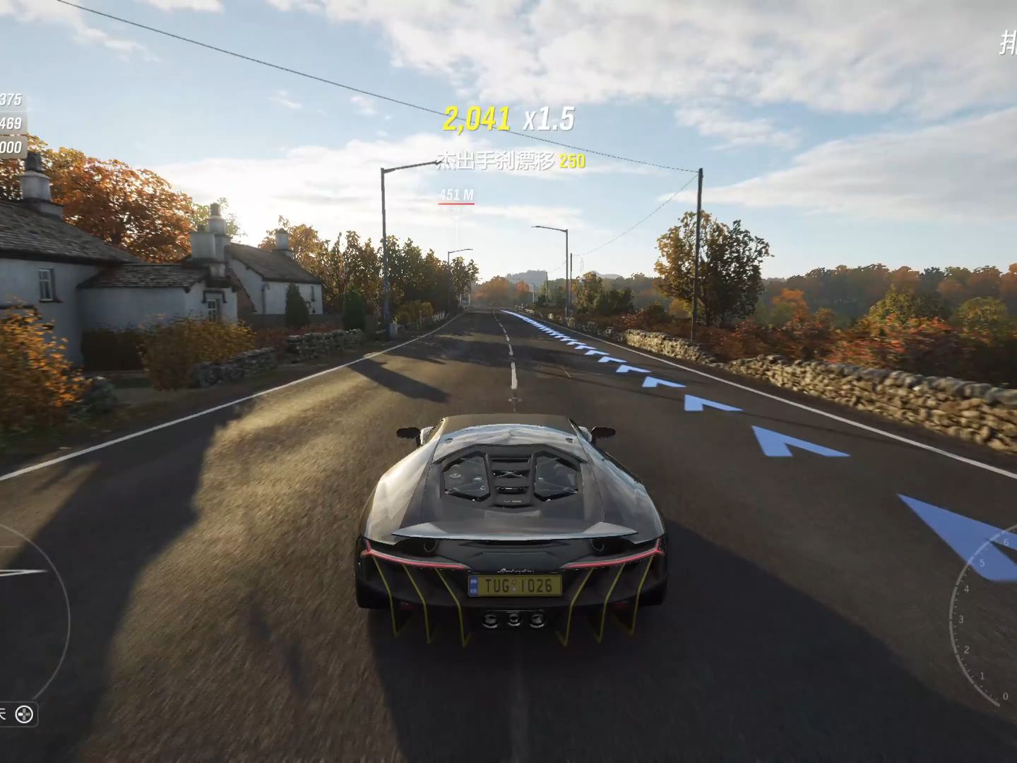 【地平线4】很久没有跑地平线了,浅浅跑一下歌利亚 兰博基尼lp770-4