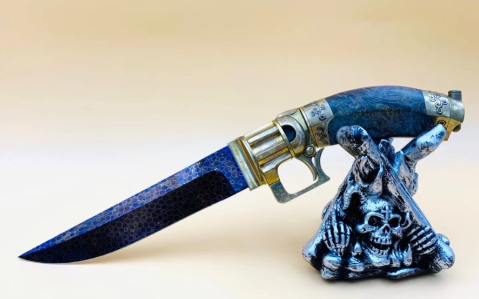 第九届冷兵器展最佳创意刀具《龙鳞枪》