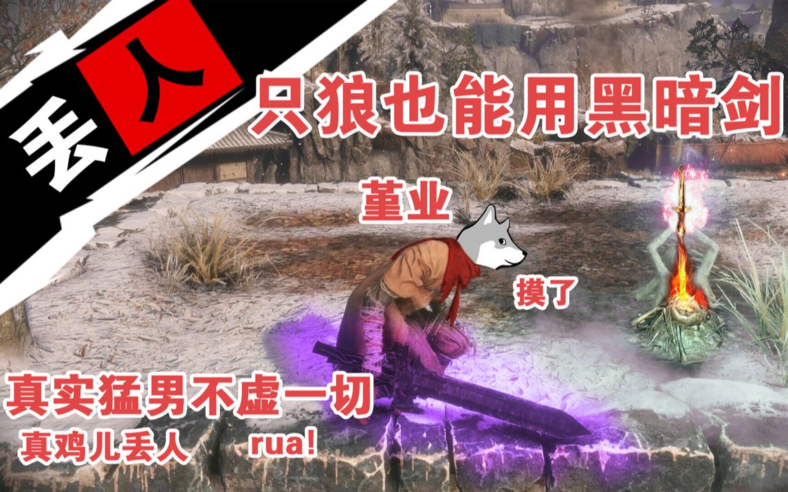 【丢人】只狼黑暗剑mod发布!梦回大书库