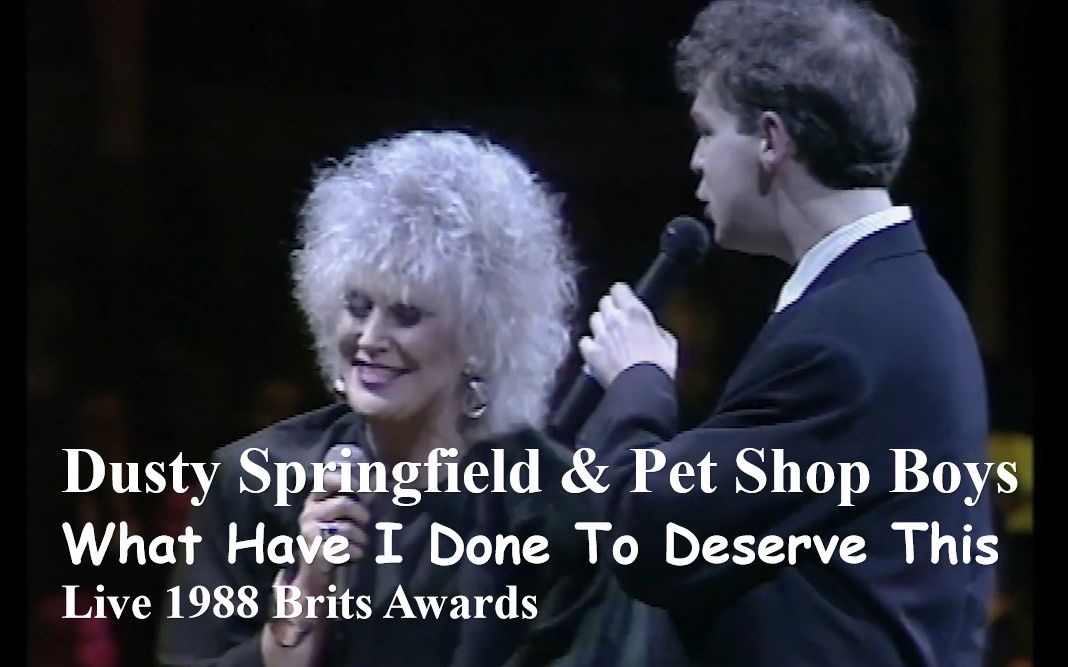 [图]【1988全英奖现场】Dusty Springfield & Pet Shop Boys - What Have I Done To Deserve This