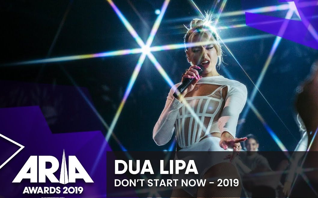 [图]【跑遍全球】啪姐 Dua Lipa 最新澳洲ARIA奖现场表演新单《Don't Start Now》