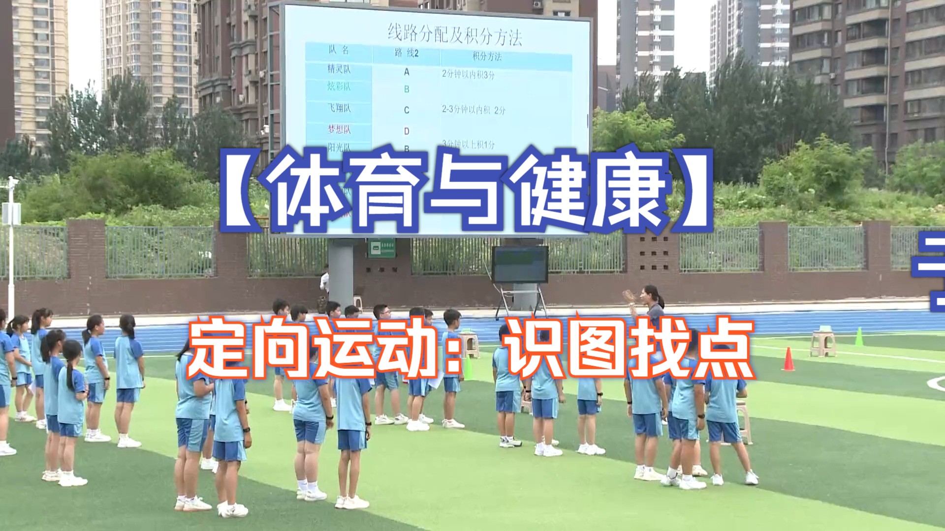 定向运动:识图找点 于洪区小学体育与健康课程展播(二)哔哩哔哩bilibili