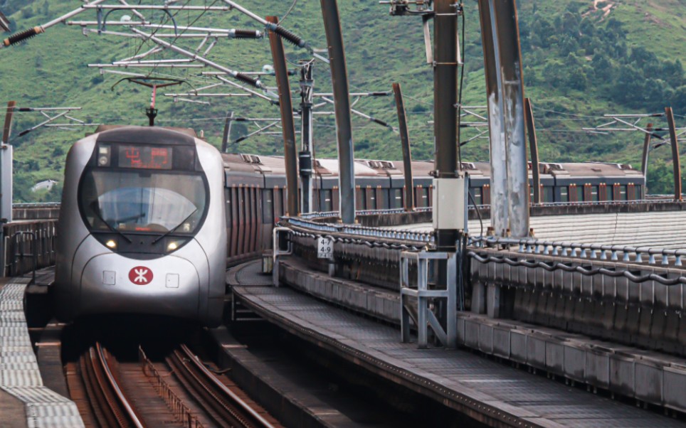 [图]港鐵屯馬綫 IKK-Train（SP1900）烏溪沙方向 朗屏至元朗運行片段