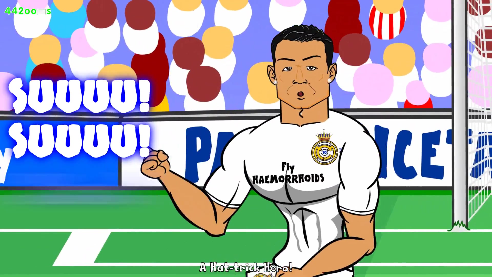 头顶脚踢帽子戏法c罗vs狼堡动画