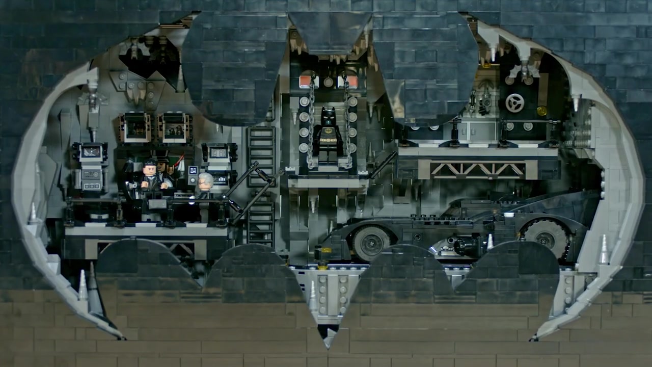 乐高蝙蝠洞64 – 阴影盒|设计师视频