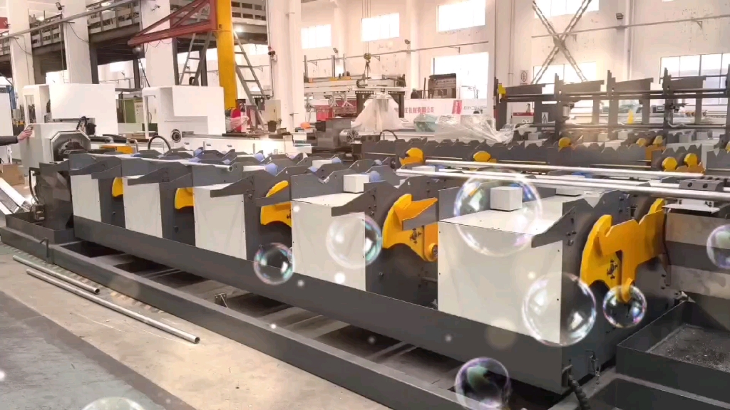 全自动双头套丝机,自动上下料管螺纹绞丝机生产线