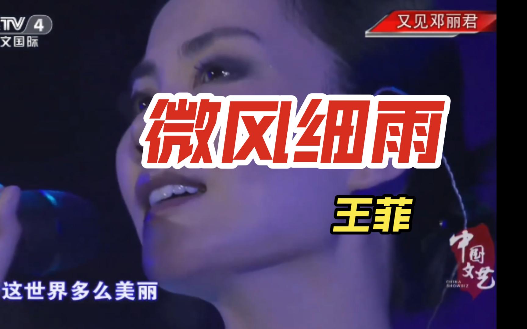 王菲《微风细雨》——听曲识草木,空灵独自知
