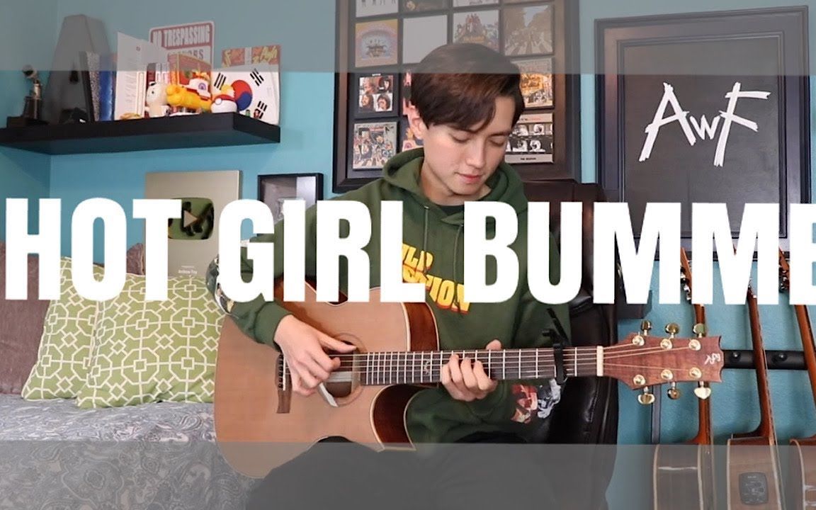 【指彈吉他】hot girl bummer - blackbear - cover