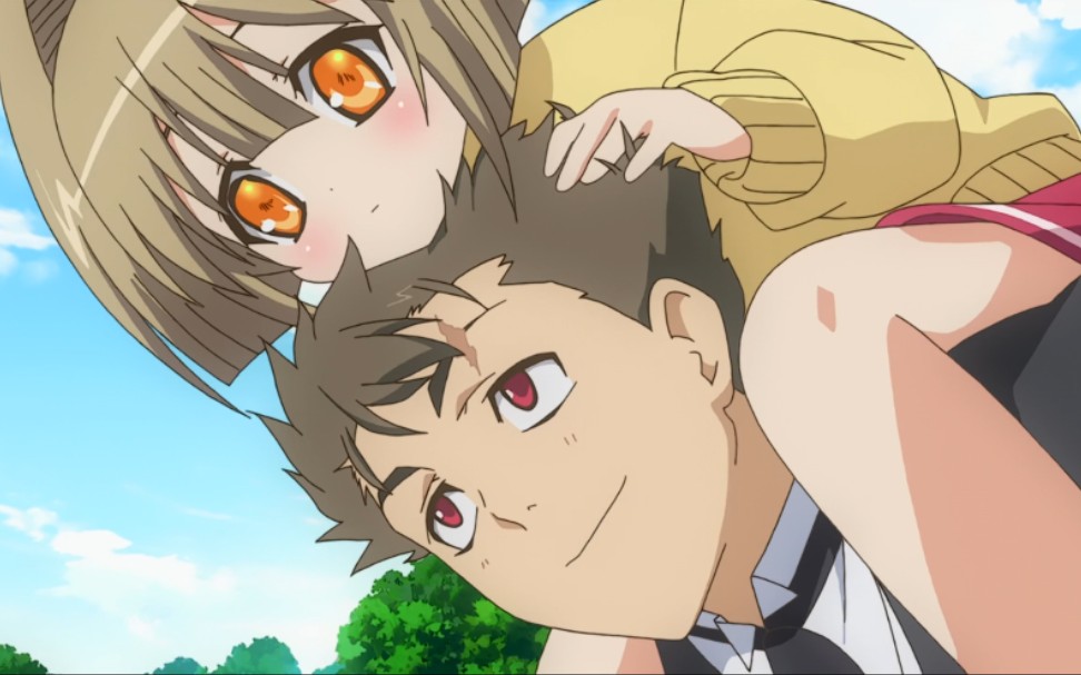 被可爱的妹子骑在脖子上你会开心么