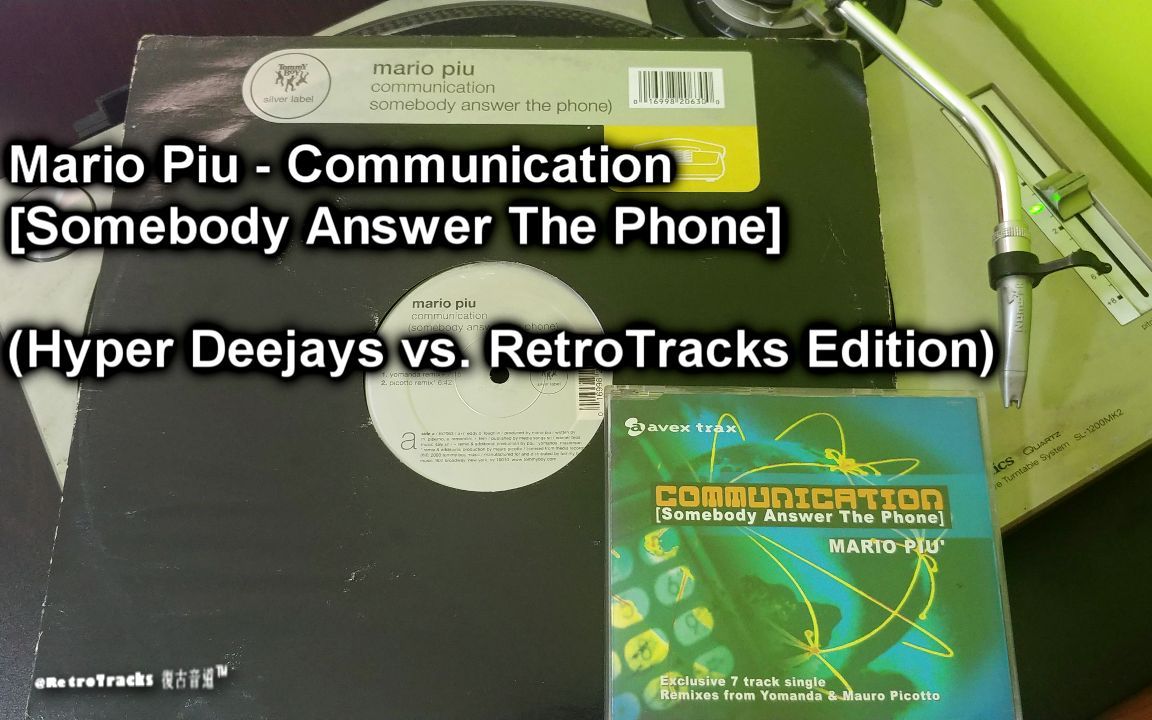 [图]Mario Piu - Communication [Somebody Answer The Phone] (RetroTracks Edition)