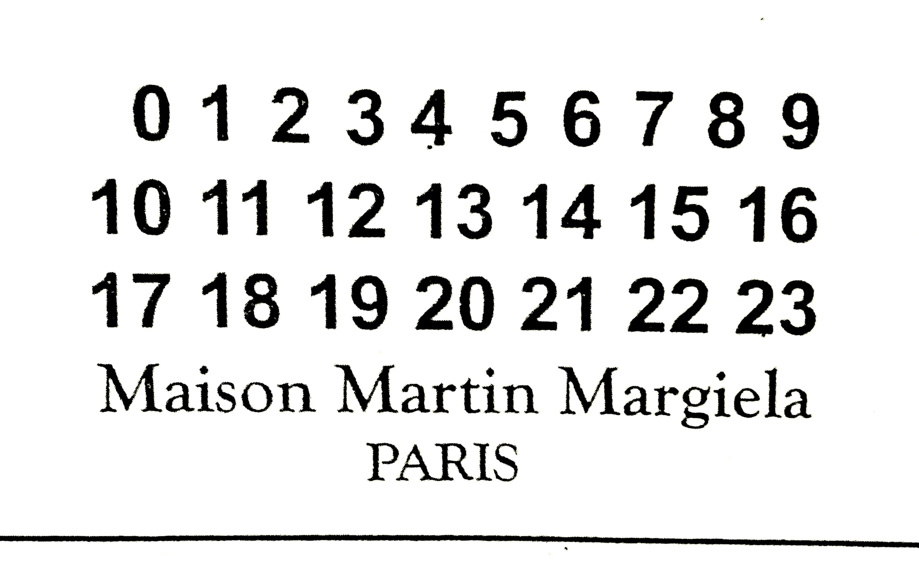 [图]Maison Martin Margiela 1989-2009