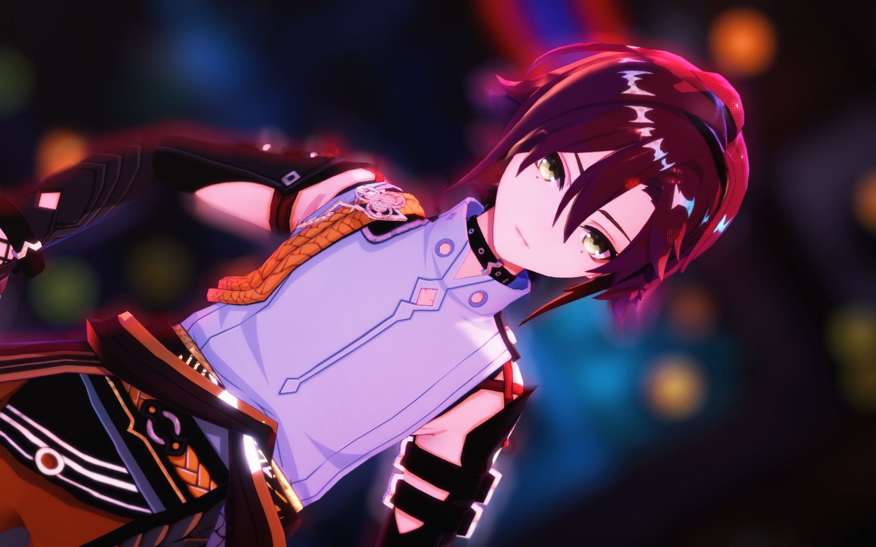 【原神mmd/鹿野院平藏】那就和我一起癫狂至死吧797979【孑然妒