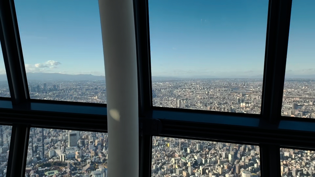 东京晴空塔内部图片