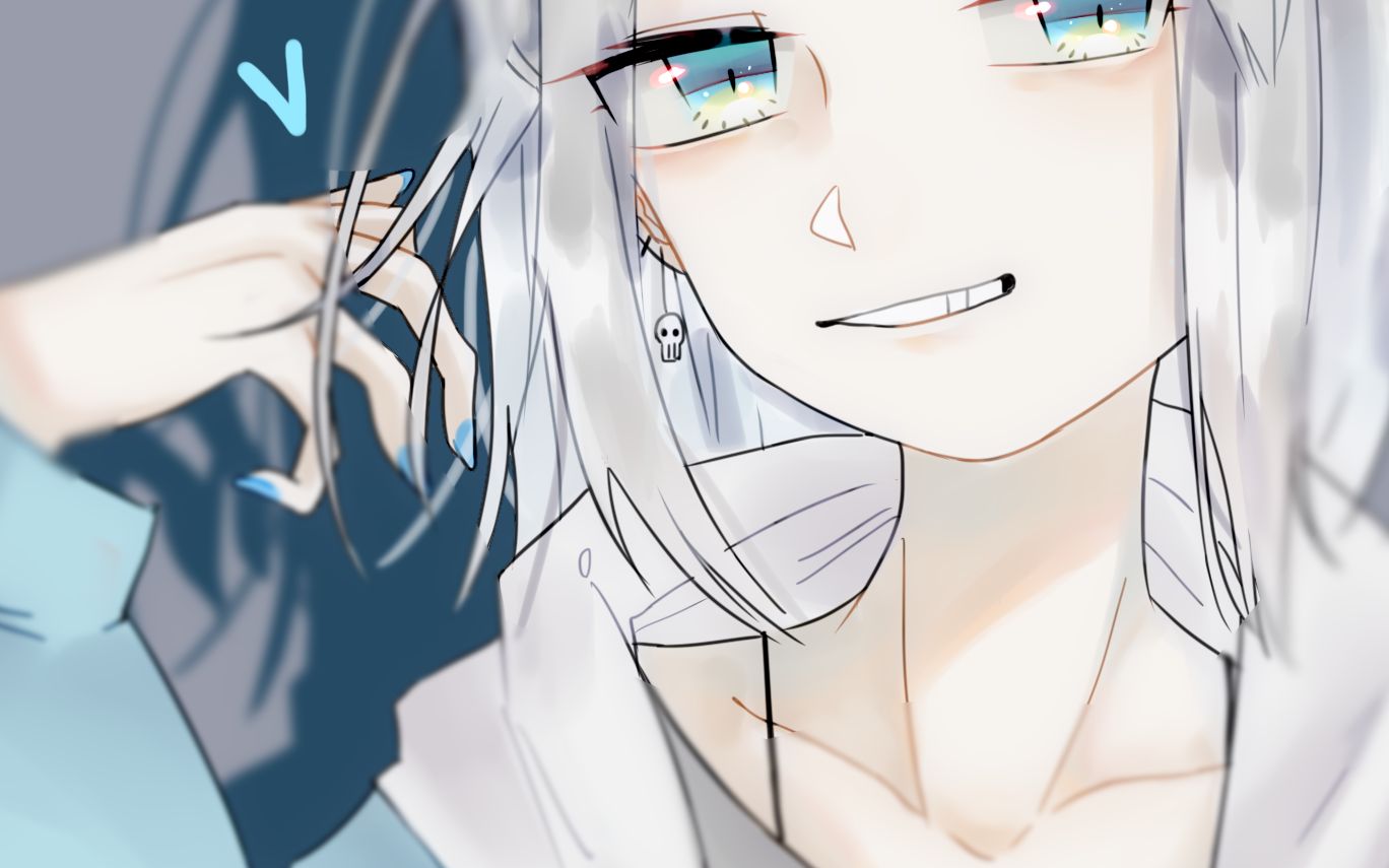 sai板绘女体sans的绘画过程