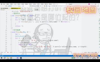 C语言实现校园地图哔哩哔哩bilibili