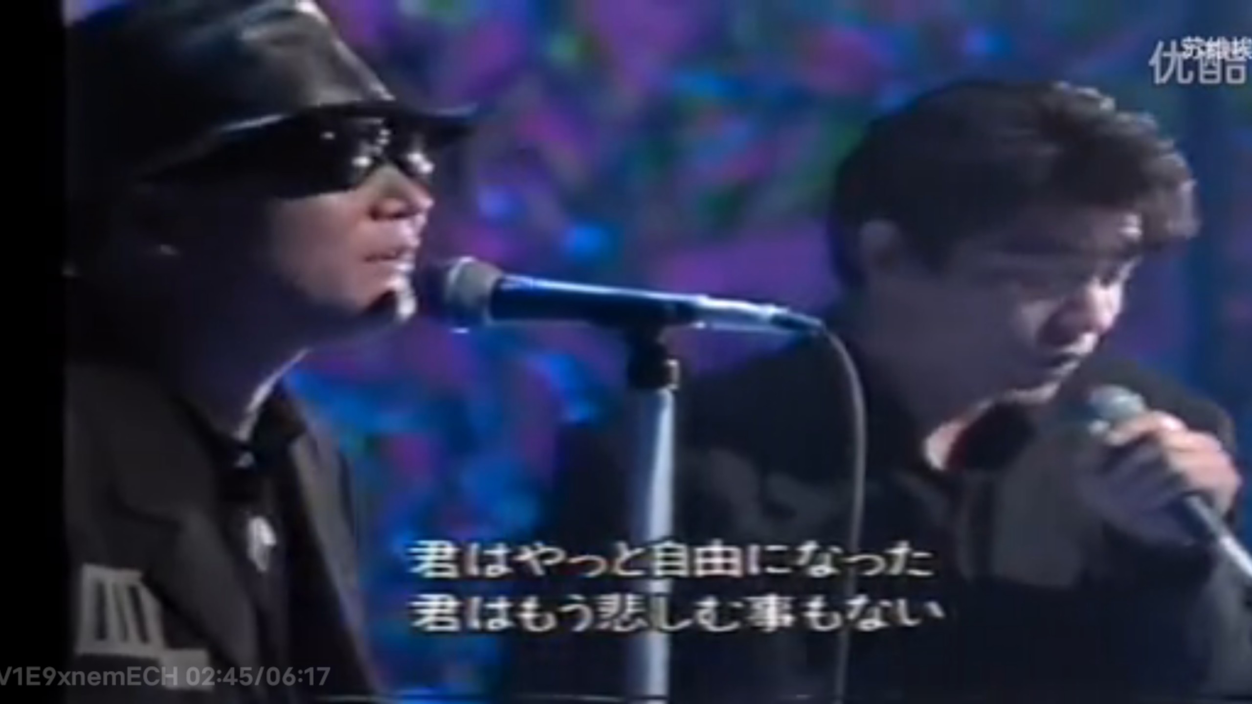 叶倩文《女人的弱点》《离开情人的日子》日语原曲，Chage&Aska(恰克与飞鸟)组合《You.Are.Free》(1993)现场。