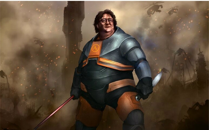 【quin】半条命2 初体验 联机模式 直播录像part1